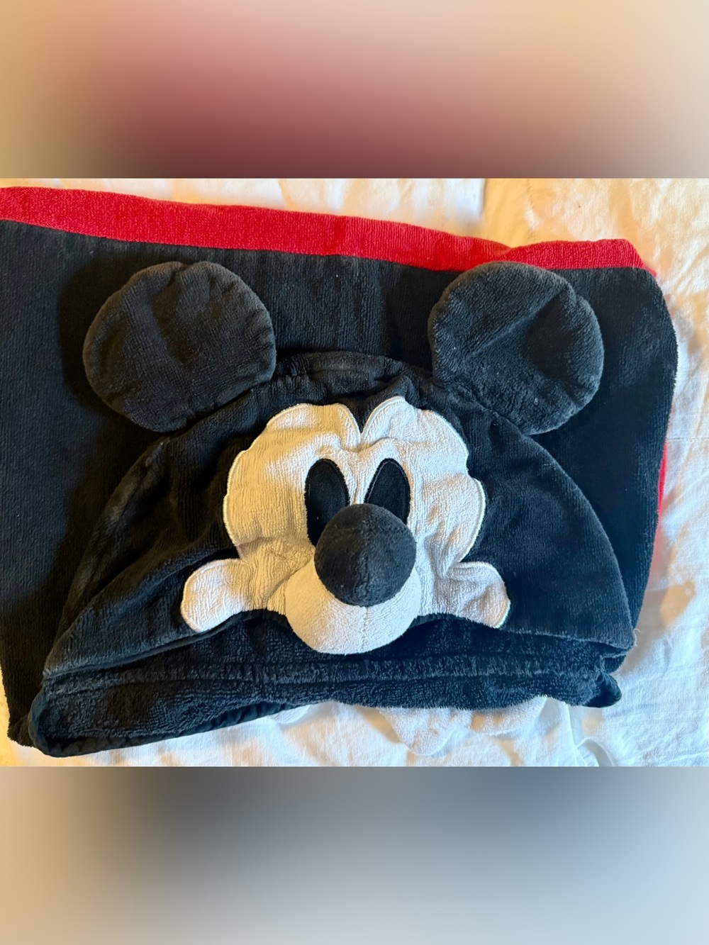 Disney Baby Mickey Mouse Hooded Towel - One Size